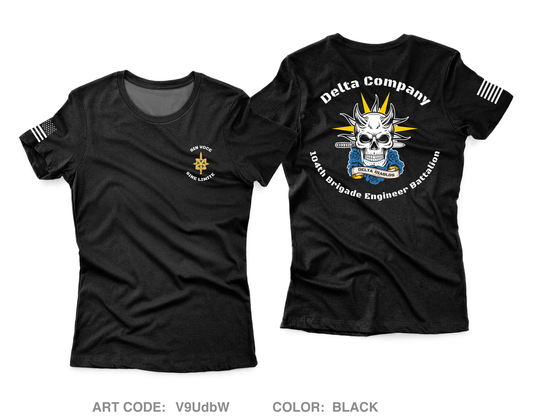 D. Co 104th BEB Core Women's SS Performance Tee - V9UdbW