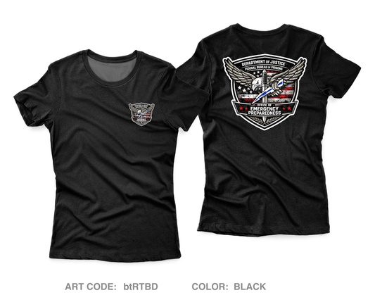 Office of Emergency Preparedness Core Women's SS Performance Tee - btRTBD