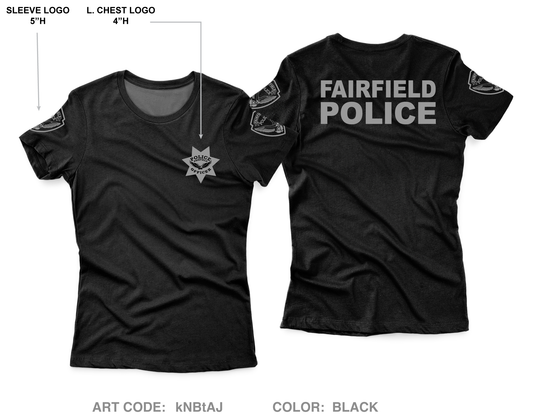 Fairfield Police K9 Unit Core Women's SS Performance Tee - kNBtAJ