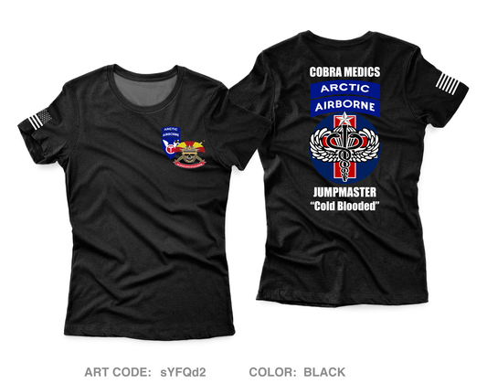 Cobra Medics 725 BSB Core Women's SS Performance Tee - sYFQd2