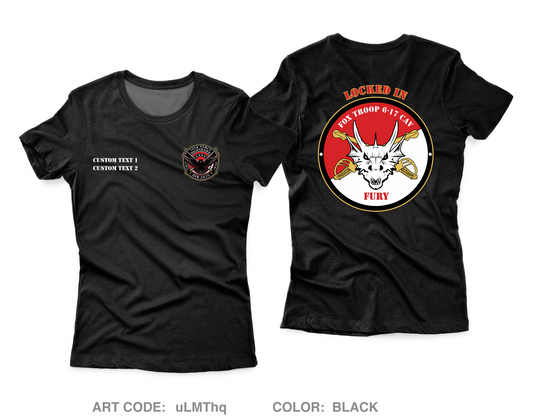 CUSTOM F/6-17 ACS Core Women's SS Performance Tee - uLMThq