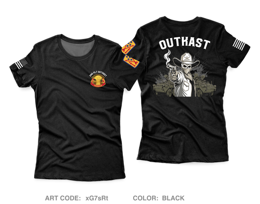 5-4 ADAR 2nd PLT ALPHA BTTRY Fundraising Collection Core Women's SS Performance Tee - xG7sRt