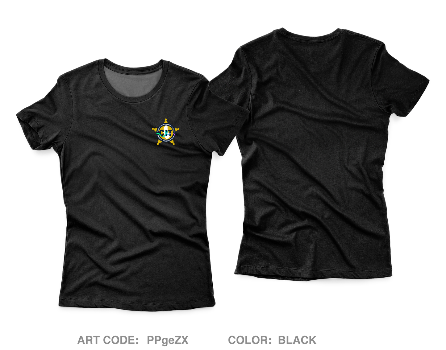 Baldwin County Sheriff’s Office Crisis Intervention Team Core Women's SS Performance Tee - PPgeZX