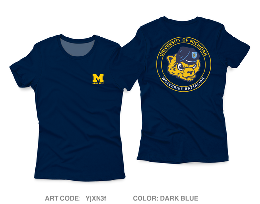 University of Michigan Army ROTC Core Women's SS Performance Tee - YjXN3f