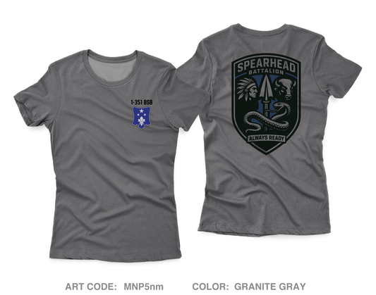 1-351 BSB Core Women's SS Performance Tee - MNP5nm