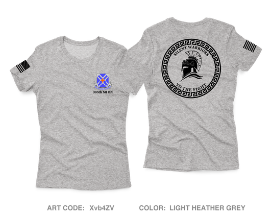 305th MI BN Core Women's SS Performance Tee - Xvb4ZV