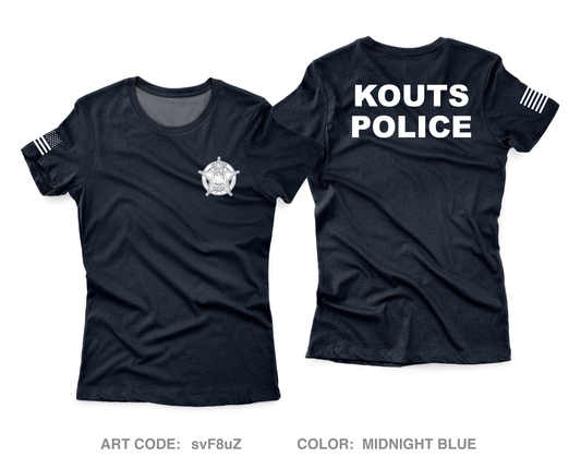 Kouts Police Core Women's SS Performance Tee - svF8uZ
