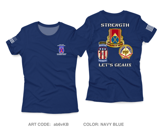 710 Light Support Battalion Core Women's SS Performance Tee - ab6vKB