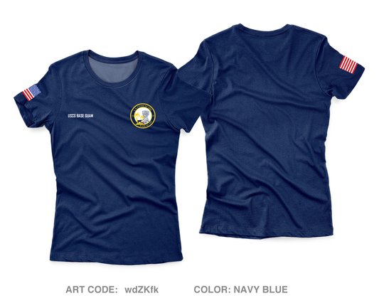 USCG Base Guam Core Women's SS Performance Tee - wdZKfk