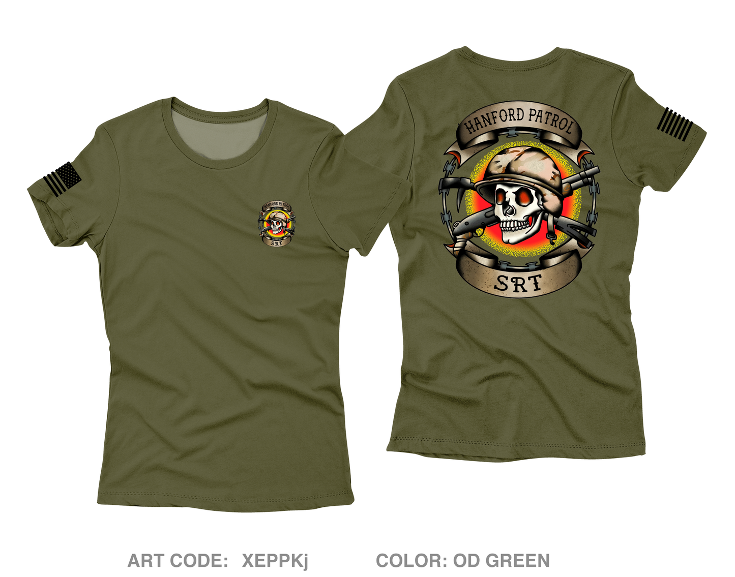Hanford patrol SRT Store 2 Core Women's SS Performance Tee - XEPPKj