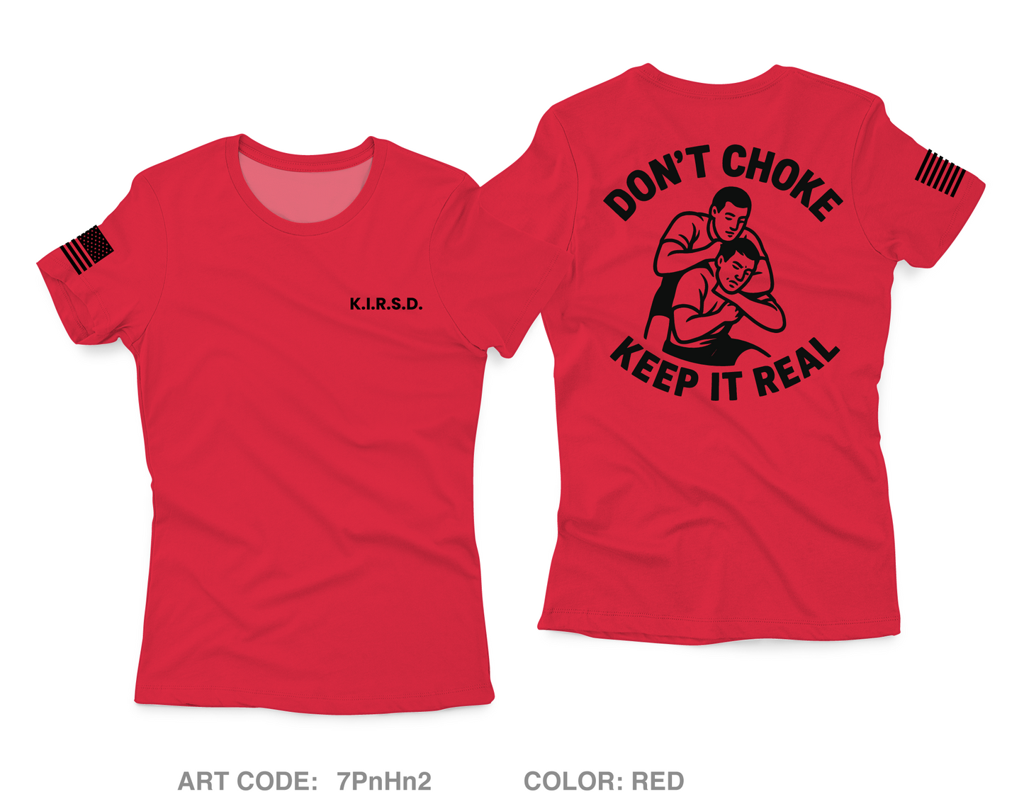 Keep It Real Self Defense Core Women's SS Performance Tee - 7PnHn2