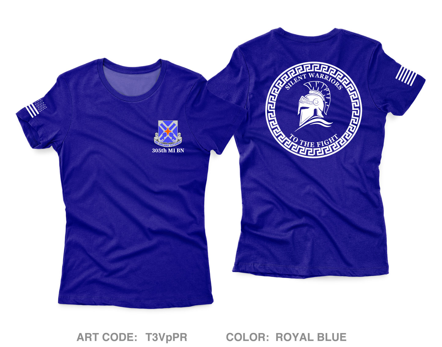 305th MI BN Core Women's SS Performance Tee - T3VpPR