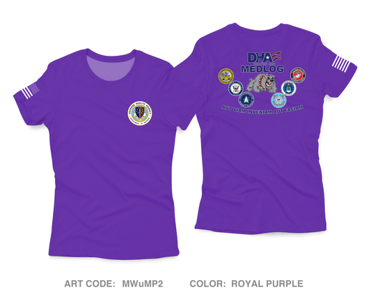 DHA J4 Fundraising Collection Core Women's SS Performance Tee - MWuMP2