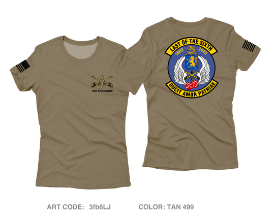 6-6 CAV Core Women's SS Performance Tee - 3fb6LJ