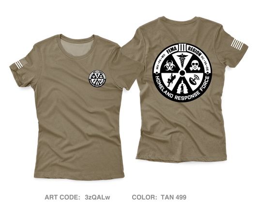 Region 3 Homeland Response Force Core Women's SS Performance Tee - 3zQALw