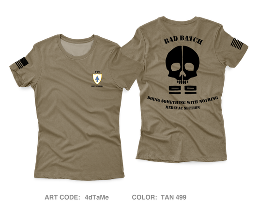 1 - 26 hhc 2nd but 101st airborne div Core Women's SS Performance Tee - 4dTaMe