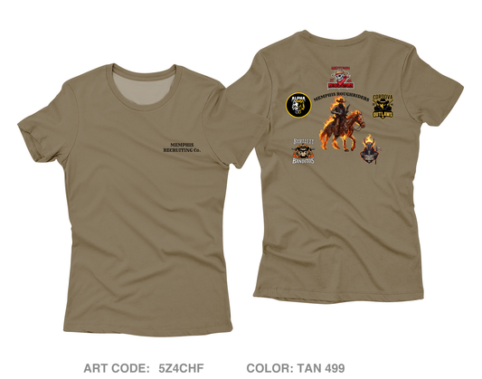 Memphis Recruiting Company Core Women's SS Performance Tee - 5Z4CHF
