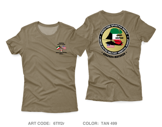 586th Field Hospital Core Women's SS Performance Tee - 6Tff2r