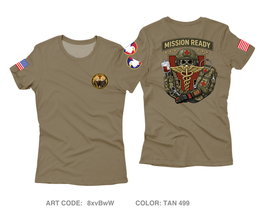 Army Reserve Medical Management Center Core Women's SS Performance Tee - 8xvBwW