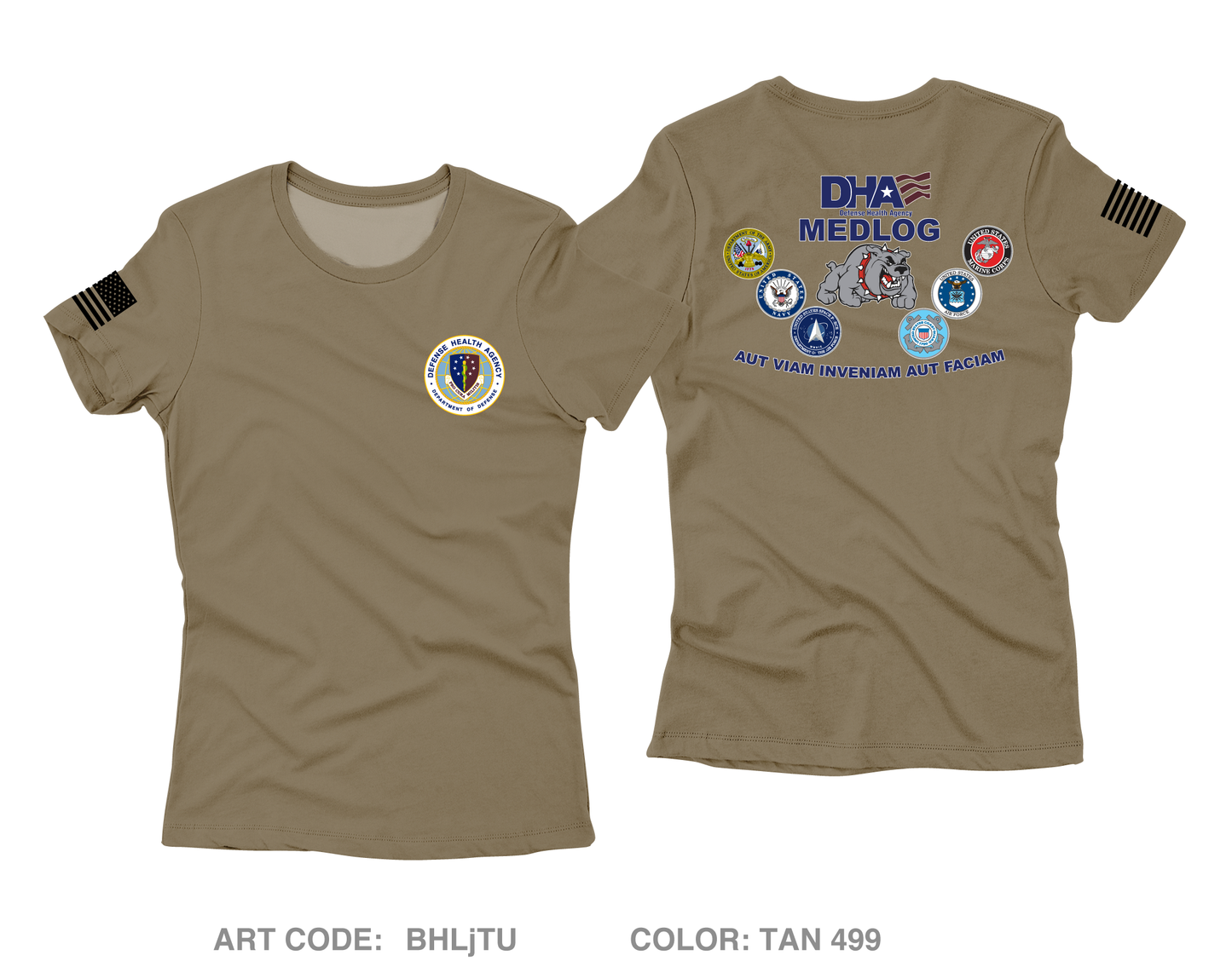 DHA J4 Fundraising Collection Core Women's SS Performance Tee - BHLjTU