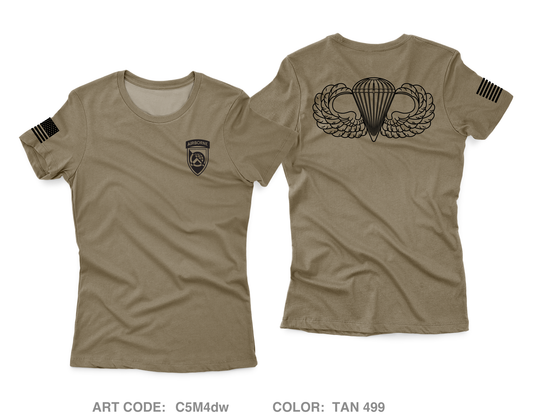 360TH CA BDE (A) Core Women's SS Performance Tee - C5M4dw