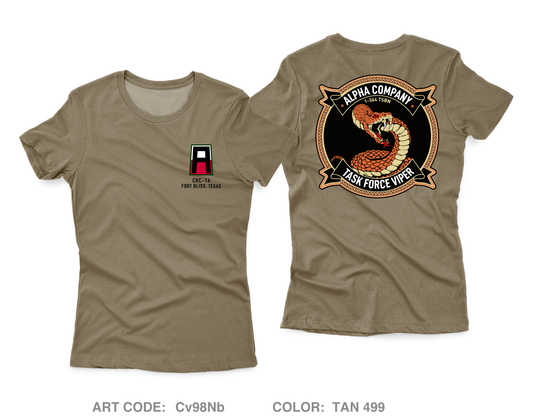 CRC Alpha Company Core Women's SS Performance Tee - Cv98Nb