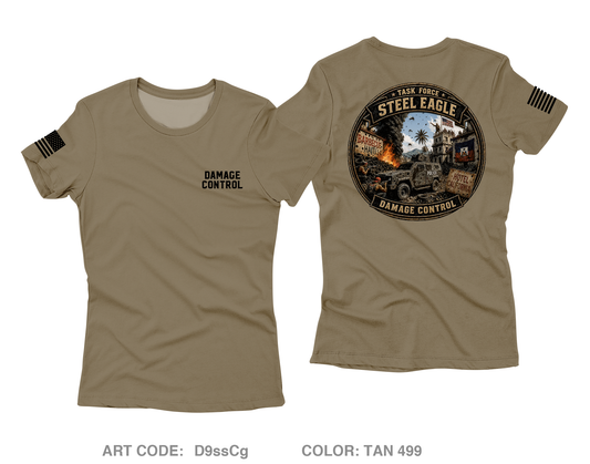 Damage Control Core Women's SS Performance Tee - D9ssCg