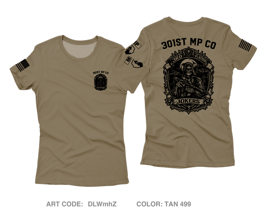 301st MP CO / 3rd PLATOON JOKERS Core Women's SS Performance Tee - DLWmhZ