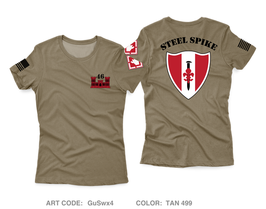 46th Engineers Core Women's SS Performance Tee - GuSwx4