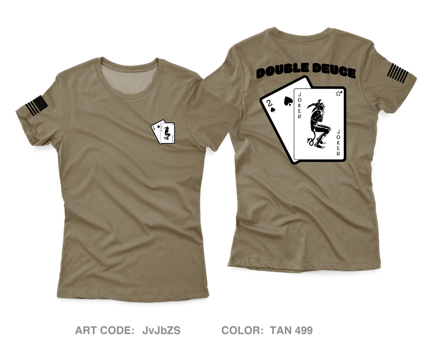 Bravo 2-2 Double Deuce Core Women's SS Performance Tee - JvJbZS