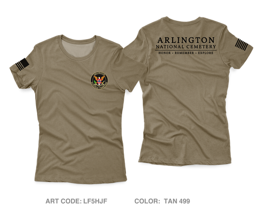 Arlington National Cemetery Core Women's SS Performance Tee - LF5HJF