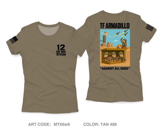 TF ARMADILLO Core Women's SS Performance Tee - MTX6w9