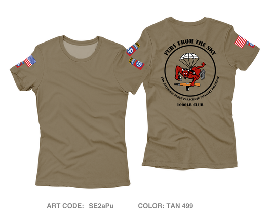 2 Fury Core Women's SS Performance Tee - SE2aPu