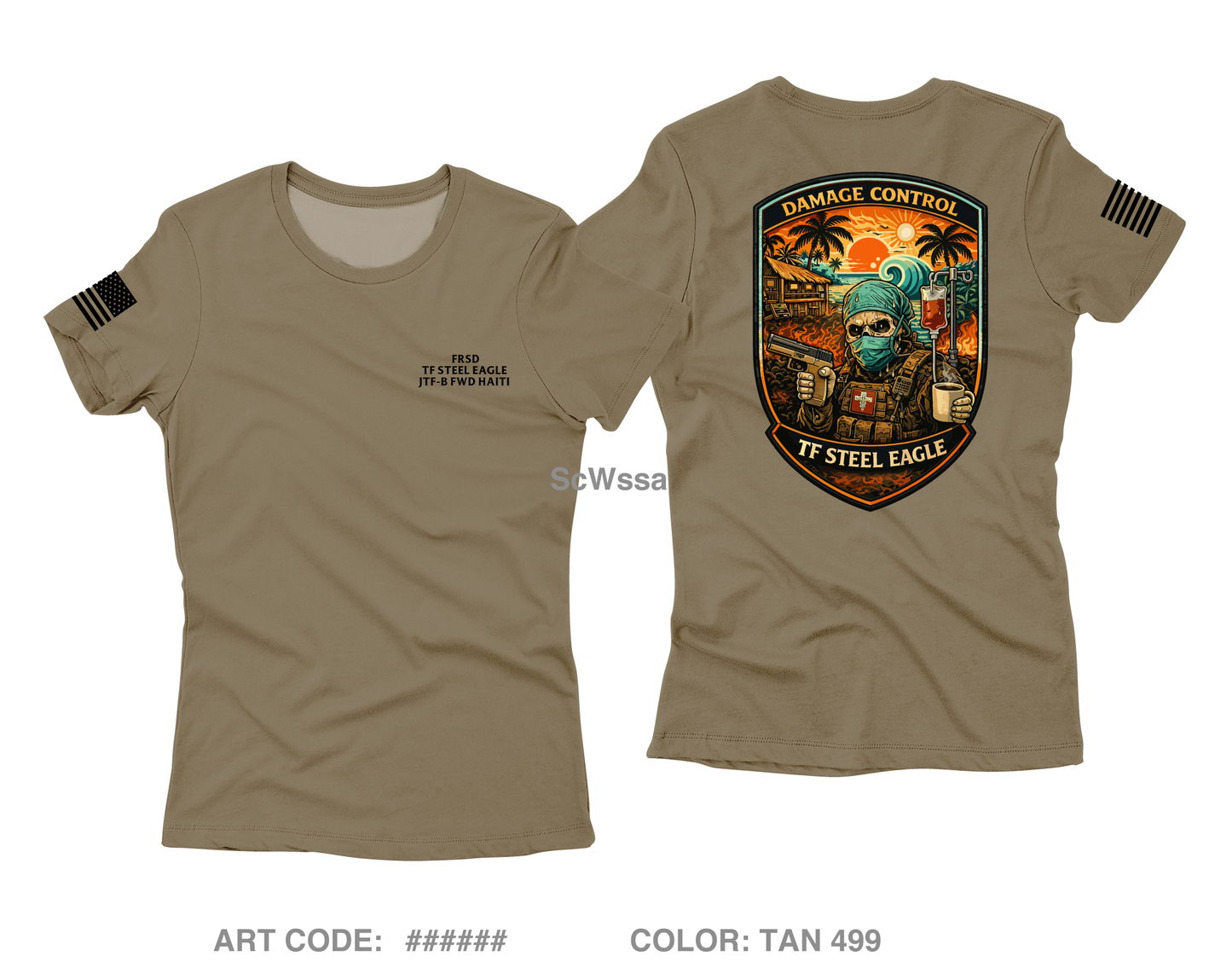 Island Time Core Women's SS Performance Tee - ScWssa