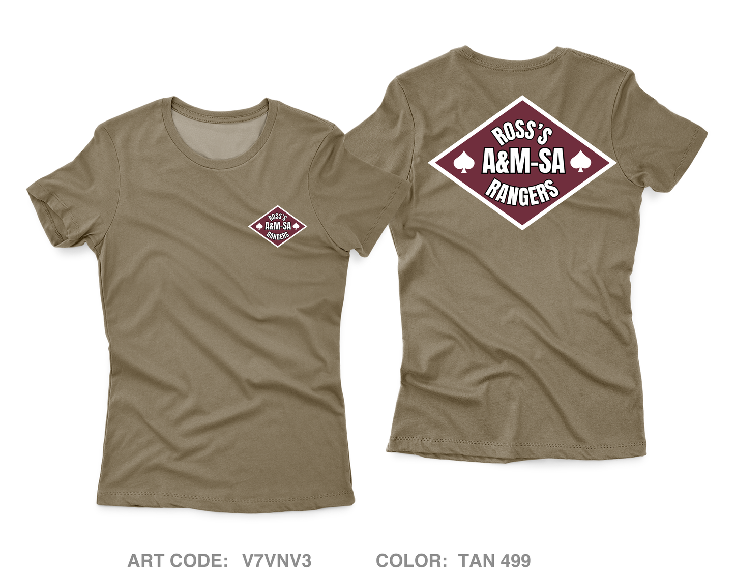 Ross Rangers Fundraising Collection Core Women's SS Performance Tee - V7VNV3