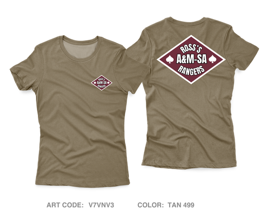 Ross Rangers Fundraising Collection Core Women's SS Performance Tee - V7VNV3