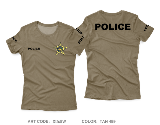 St. Joseph County Police Department Core Women's SS Performance Tee - Xtfs8W