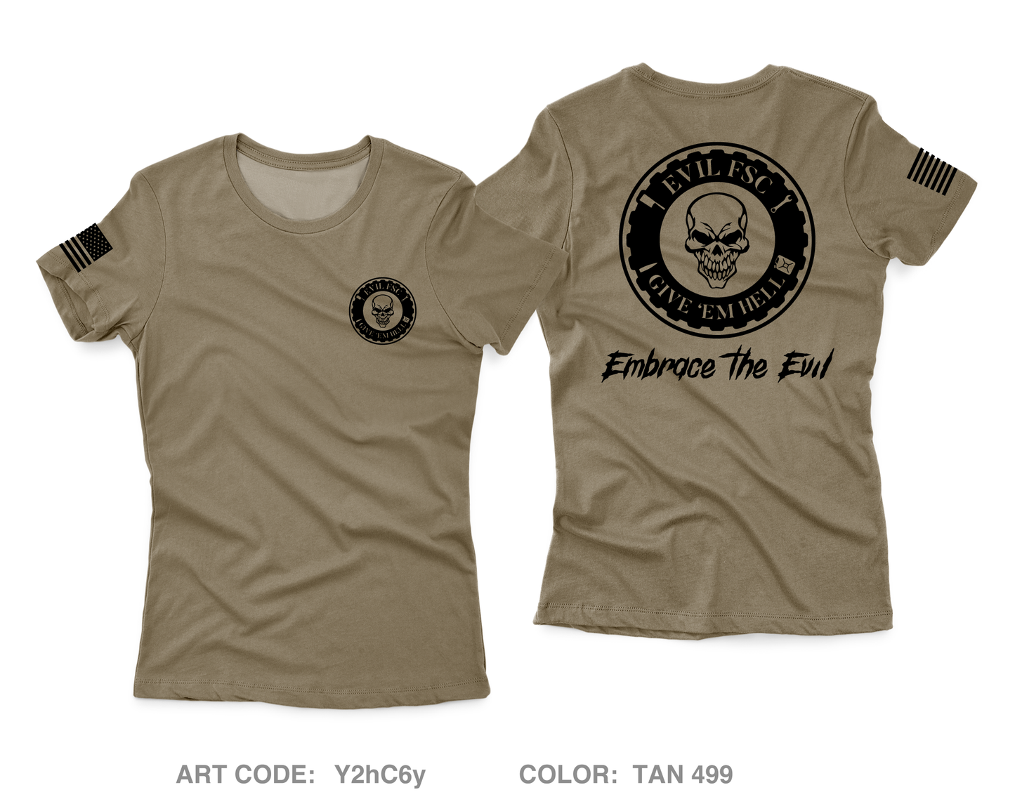 E FSC, 2BEB, 3ABCT Core Women's SS Performance Tee - Y2hC6y