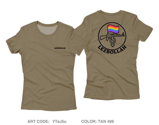 Lezbollah Fundraising Collection Core Women's SS Performance Tee - YTeJ5u