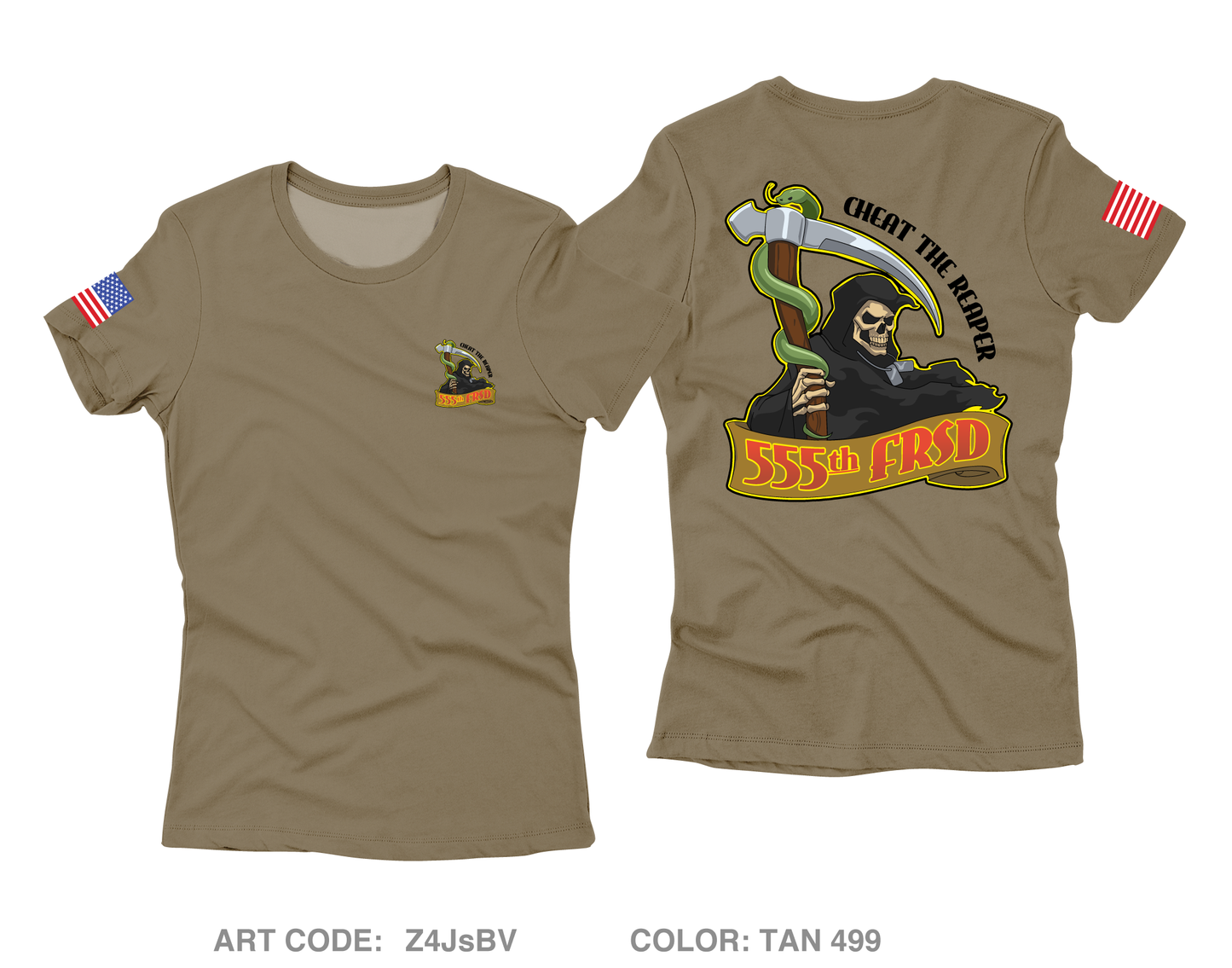 555th FRSD Core Women's SS Performance Tee - Z4JsBV