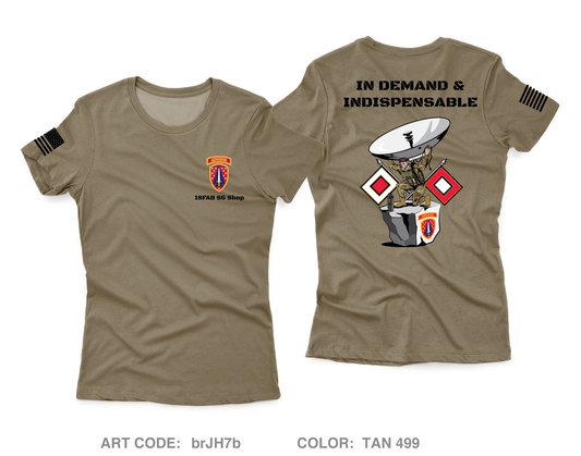 HHC, 2BN, 1SFAB Core Women's SS Performance Tee - brJH7b
