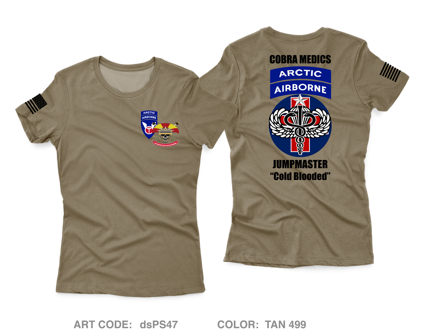 Cobra Medics 725 BSB Core Women's SS Performance Tee - dsPS47