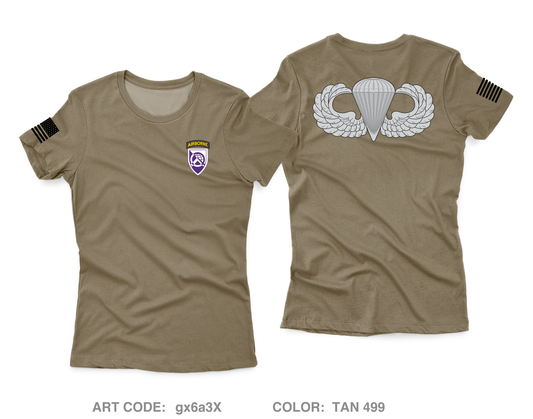 360TH CA BDE (A) Core Women's SS Performance Tee - gx6a3X