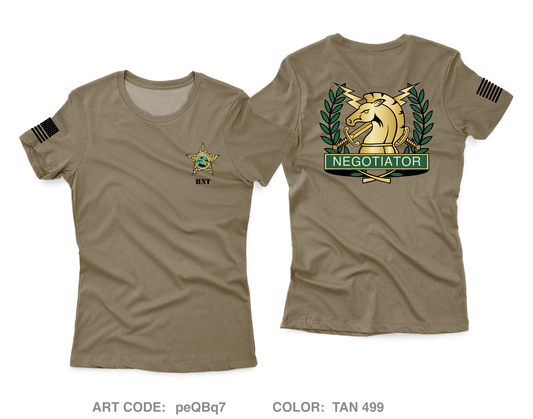 Sarasota County Sheriff's Office Hostage Negotiation Team "HNT" Core Women's SS Performance Tee - peQBq7