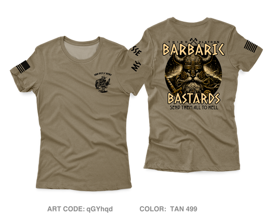 Bastards barbaric Core Women's SS Performance Tee - qGYhqd