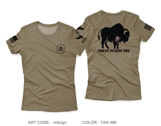 Fort Riley Trial Defense Service Core Women's SS Performance Tee - rxQJgv