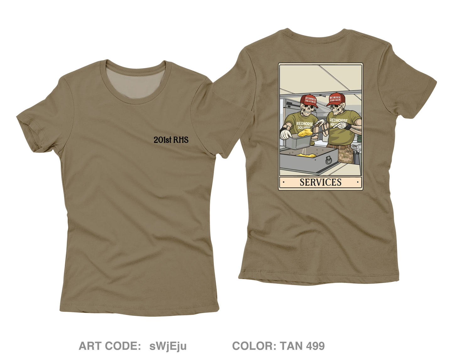 201st RHS Core Women's SS Performance Tee - sWjEju