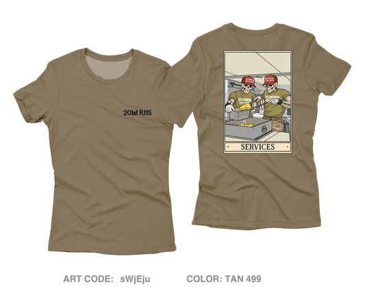 201st RHS Core Women's SS Performance Tee - sWjEju