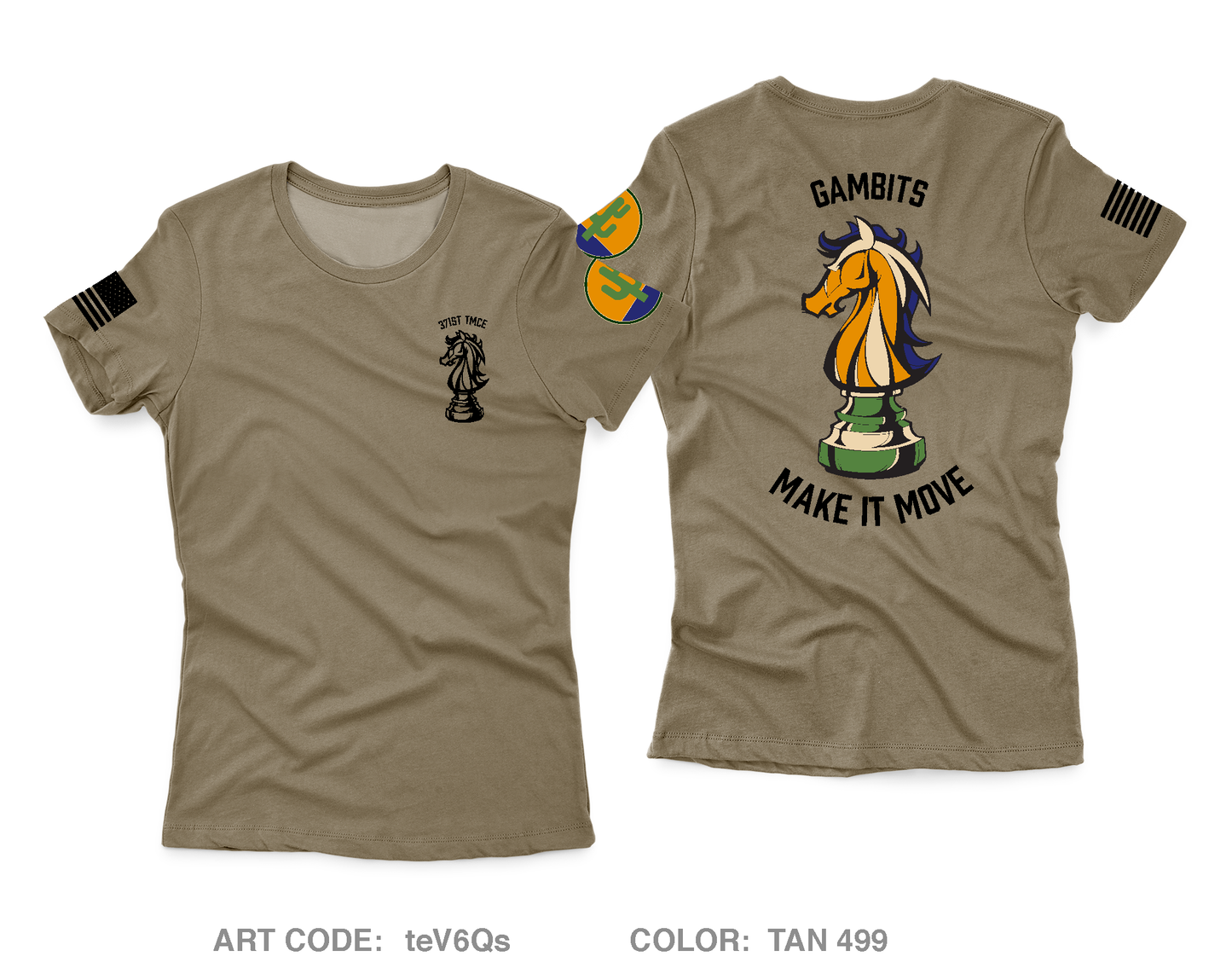 371st TMCE Core Women's SS Performance Tee - teV6Qs