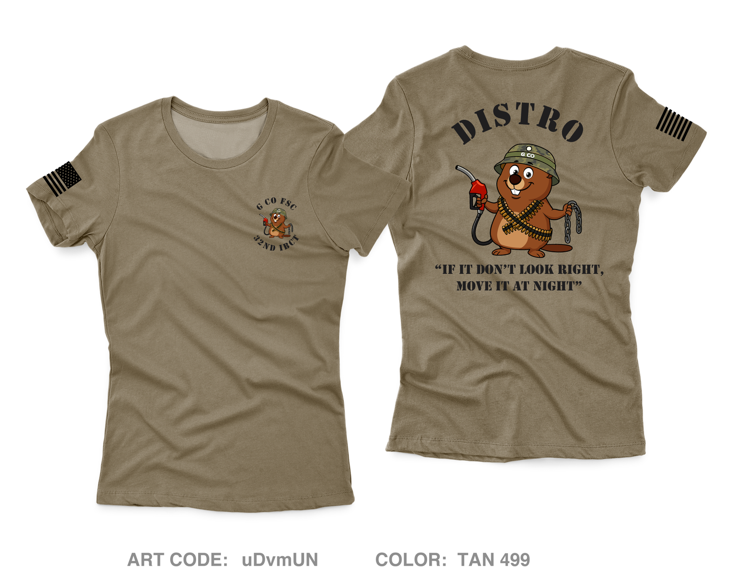 G Co FSC 32nd IBCT Core Women's SS Performance Tee - uDvmUN